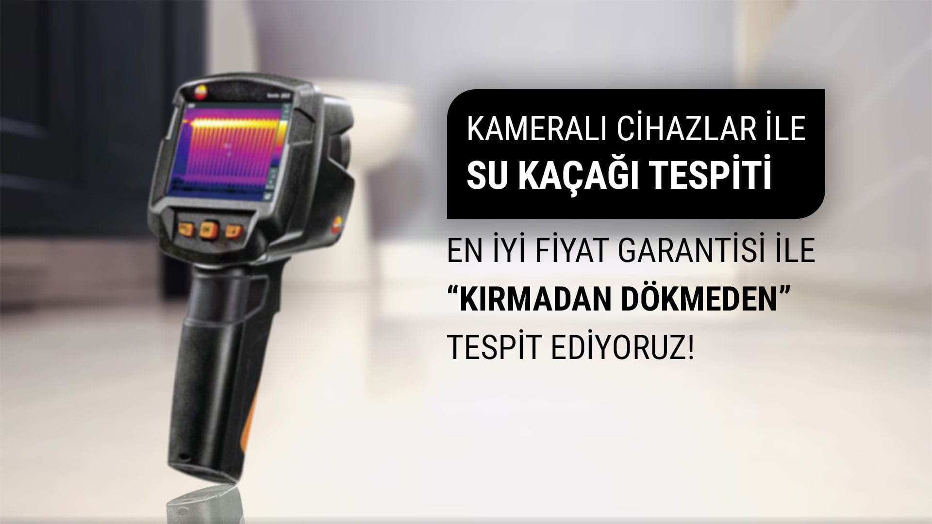 Senirkent Su Kaçağı Tespiti