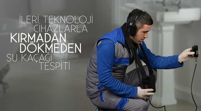 Senirkent Su Kaçağı Tespiti